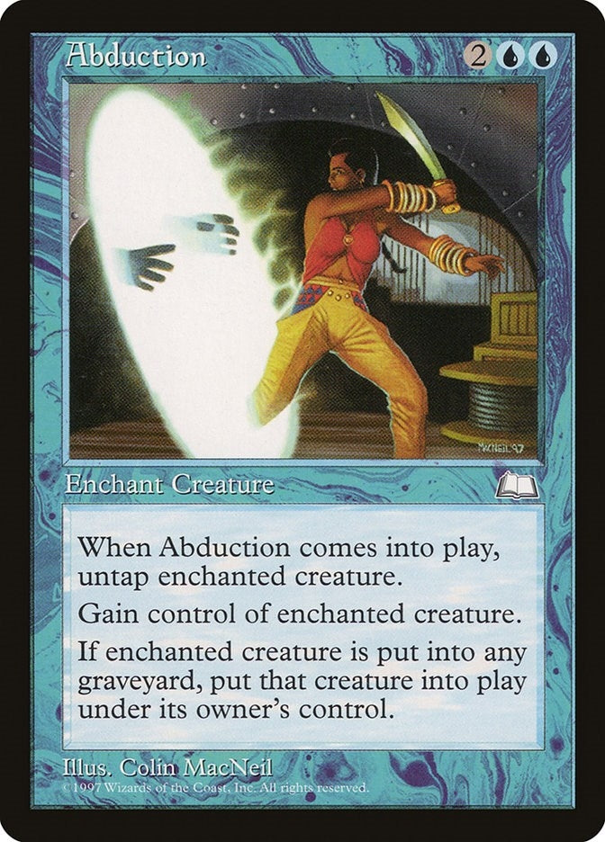Image for Abduction [Weatherlight] - Magic: The Gathering