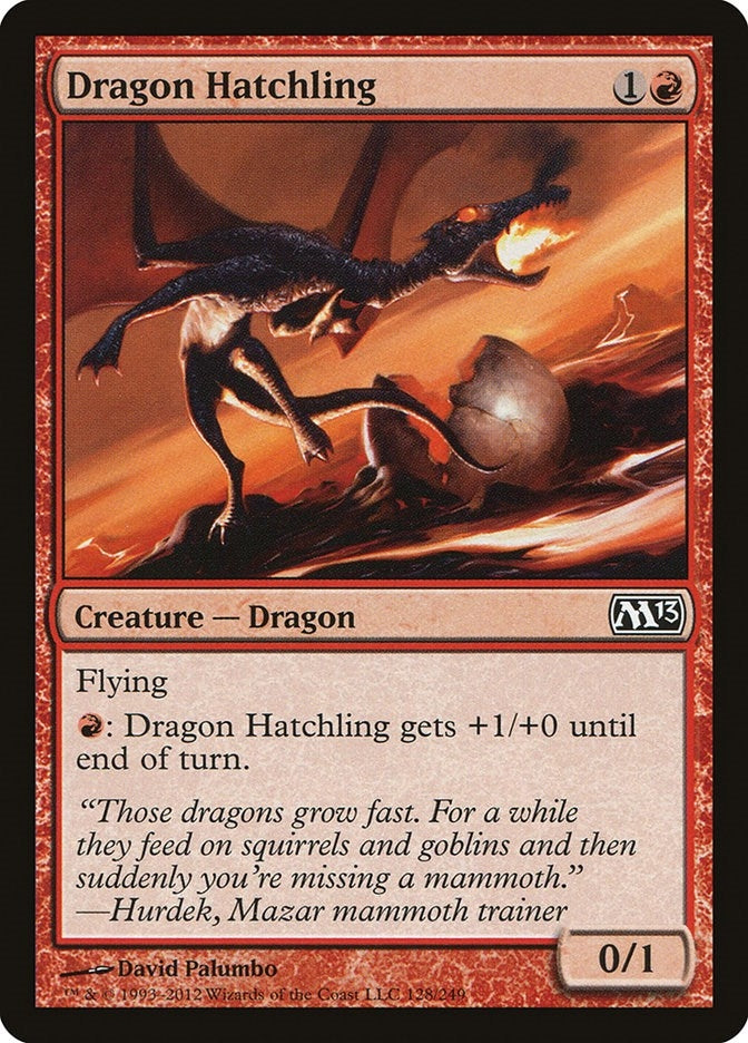 Image for Dragon Hatchling (128) [Magic 2013 (M13)] - Magic: The Gathering