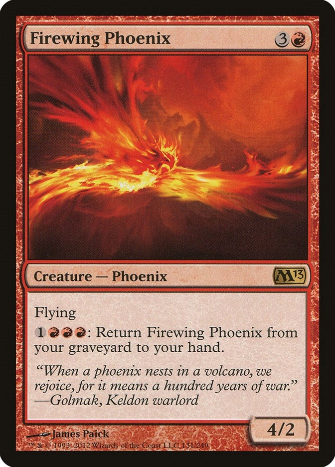 Image for Firewing Phoenix (131) [Magic 2013 (M13)] - Magic: The Gathering