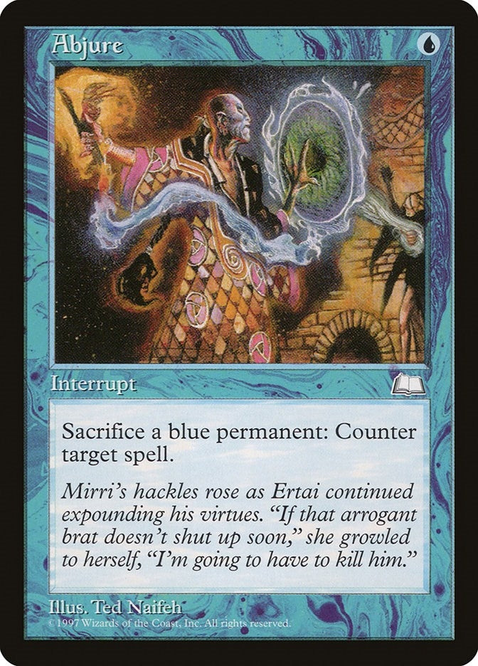 Image for Abjure [Weatherlight] - Magic: The Gathering