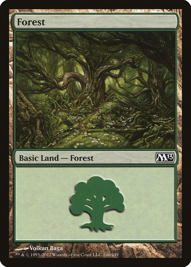 Image for Forest (246) (246) [Magic 2013 (M13)] - Magic: The Gathering