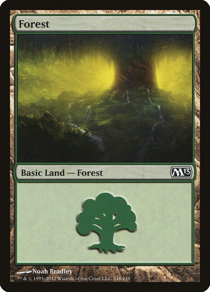 Image for Forest (248) (248) [Magic 2013 (M13)] - Magic: The Gathering