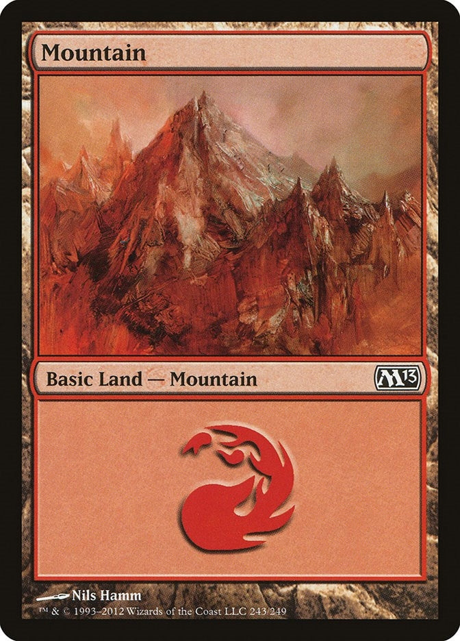 Image for Mountain (243) (243) [Magic 2013 (M13)] - Magic: The Gathering