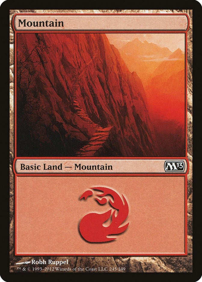 Image for Mountain (245) (245) [Magic 2013 (M13)] - Magic: The Gathering