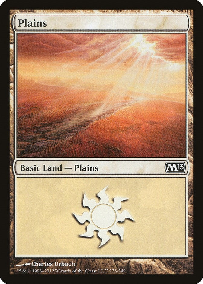 Image for Plains (233) (233) [Magic 2013 (M13)] - Magic: The Gathering