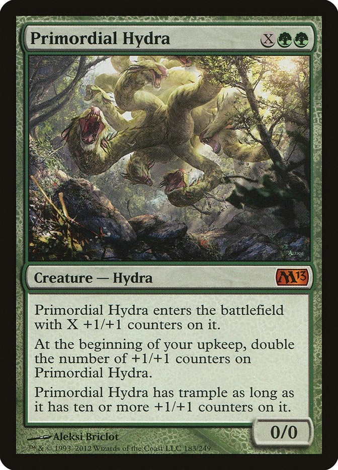 Image for Primordial Hydra (183) [Magic 2013 (M13)] - Magic: The Gathering