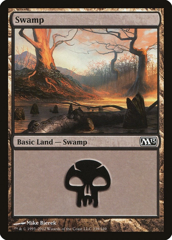Image for Swamp (239) (239) [Magic 2013 (M13)] - Magic: The Gathering