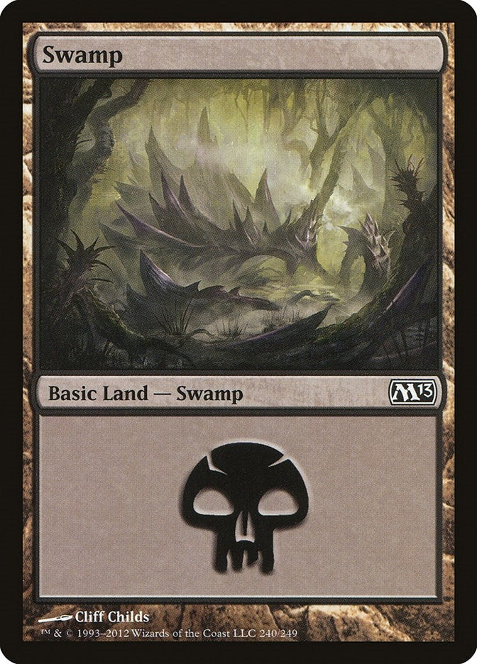 Image for Swamp (240) (240) [Magic 2013 (M13)] - Magic: The Gathering