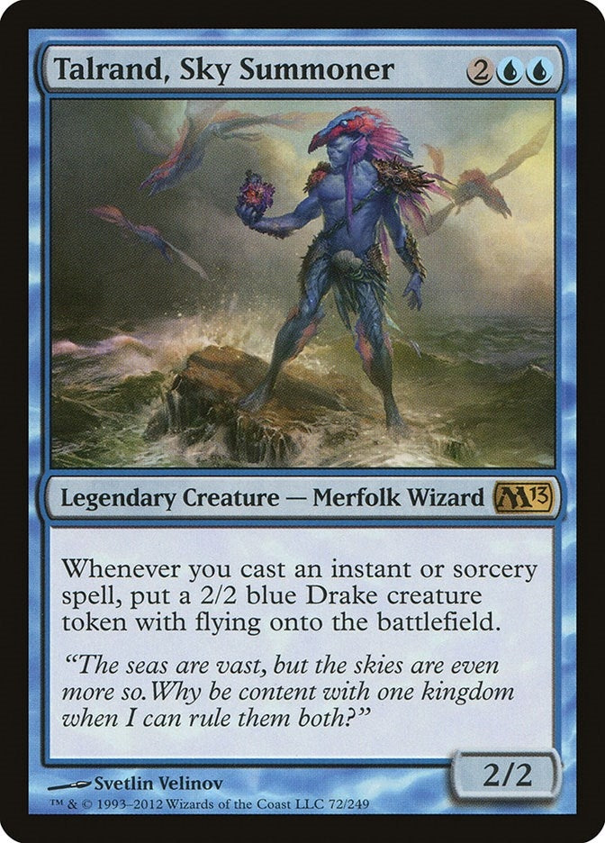 Image for Talrand, Sky Summoner (72) [Magic 2013 (M13)] - Magic: The Gathering