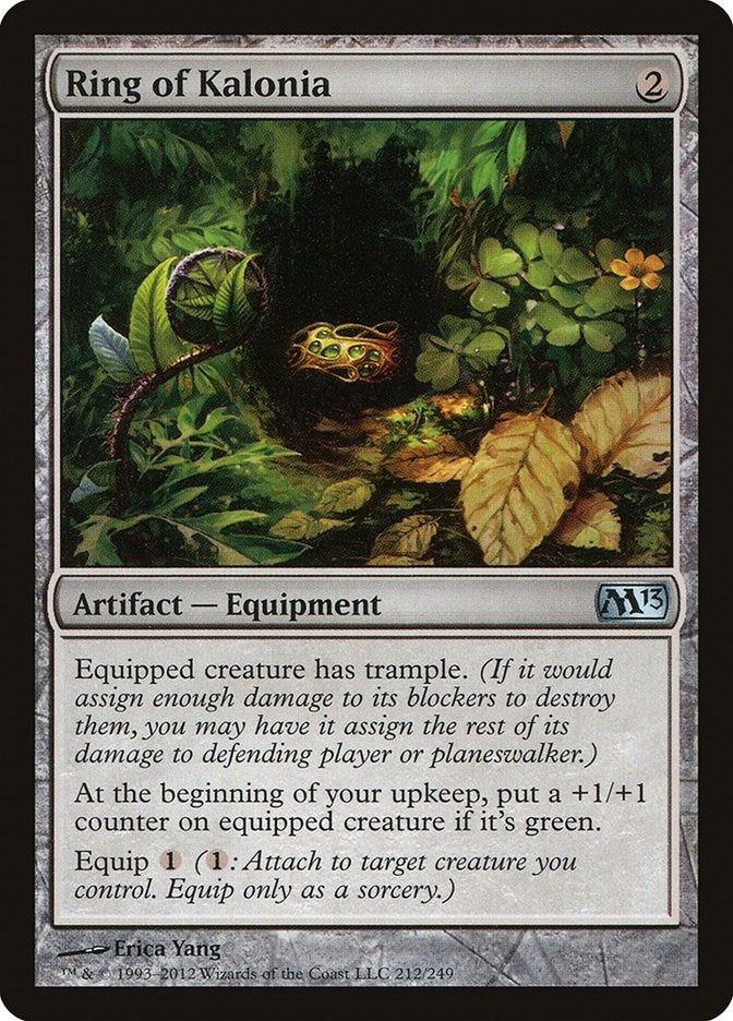 Image for Ring of Kalonia (212) [Magic 2013 (M13)] - Magic: The Gathering