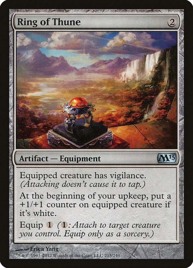 Image for Ring of Thune (213) [Magic 2013 (M13)] - Magic: The Gathering