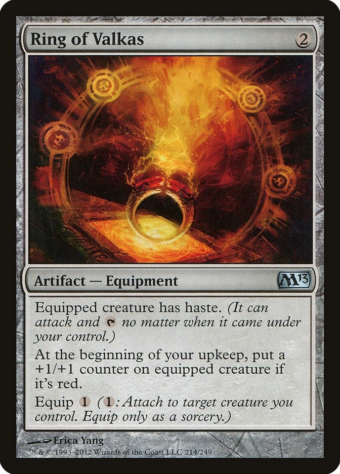 Image for Ring of Valkas (214) [Magic 2013 (M13)] - Magic: The Gathering