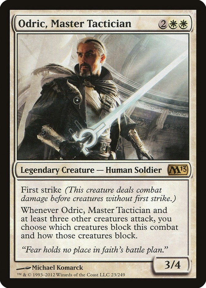 Image for Odric, Master Tactician (23) [Magic 2013 (M13)] - Magic: The Gathering