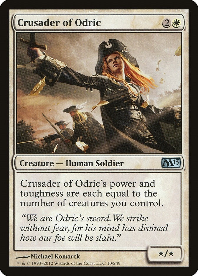 Image for Crusader of Odric (10) [Magic 2013 (M13)] - Magic: The Gathering
