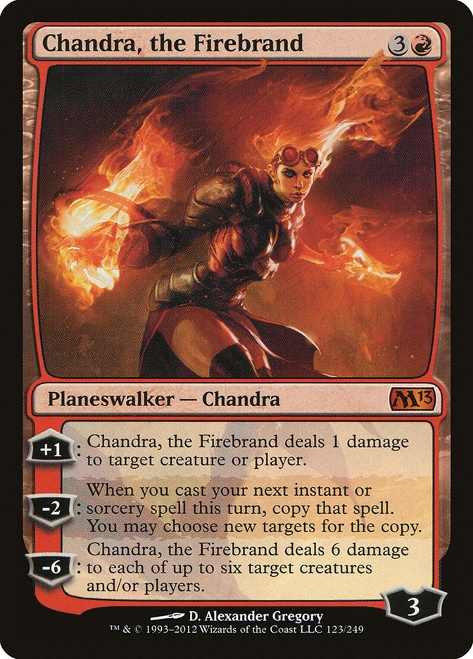 Image for Chandra, the Firebrand (123) [Magic 2013 (M13)] - Magic: The Gathering