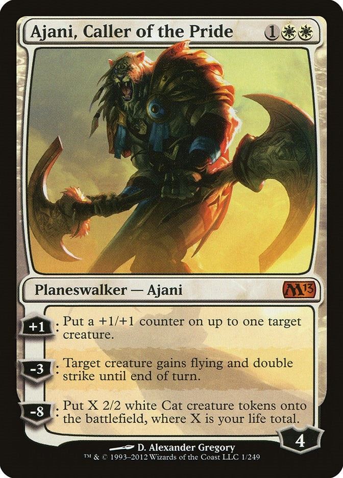 Image for Ajani, Caller of the Pride (1) [Magic 2013 (M13)] - Magic: The Gathering