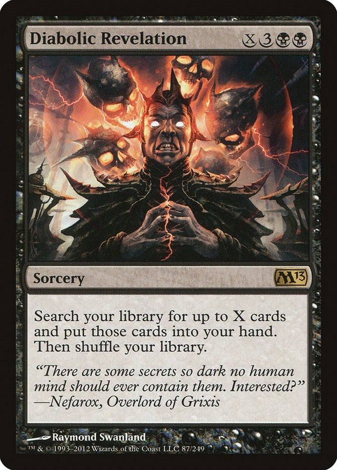 Image for Diabolic Revelation (87) [Magic 2013 (M13)] - Magic: The Gathering