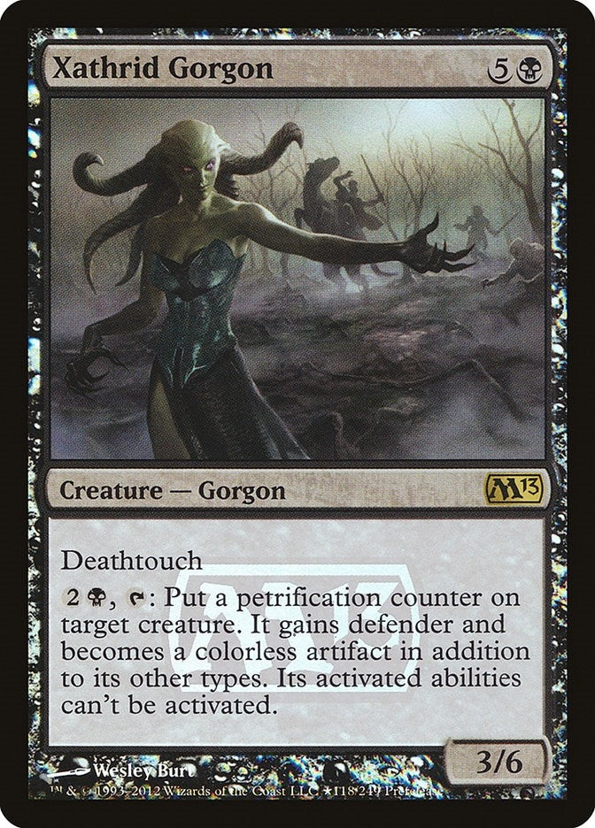 Image for Xathrid Gorgon (118) [Prerelease Cards] - Magic: The Gathering