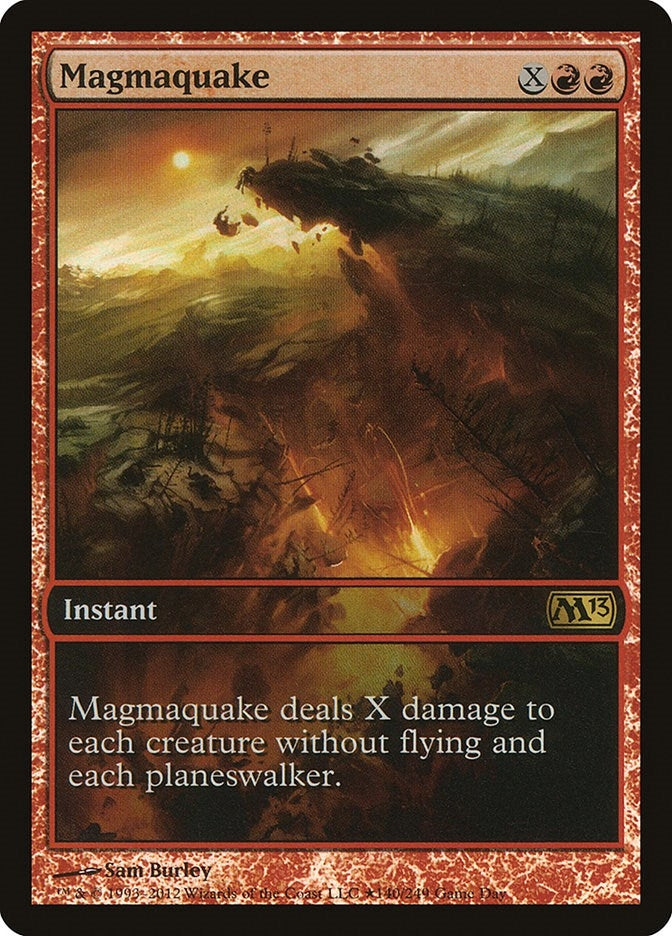 Image for Magmaquake (140) [Game Day & Store Championship Promos] - Magic: The Gathering