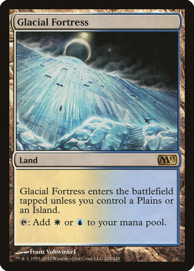 Image for Glacial Fortress (225) [Magic 2013 (M13)] - Magic: The Gathering
