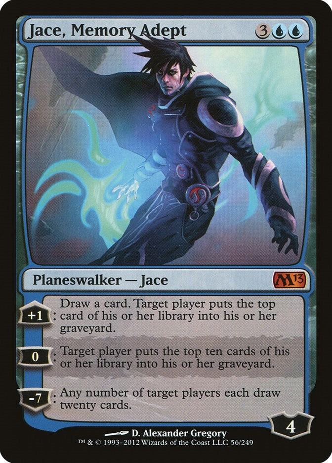 Image for Jace, Memory Adept (56) [Magic 2013 (M13)] - Magic: The Gathering