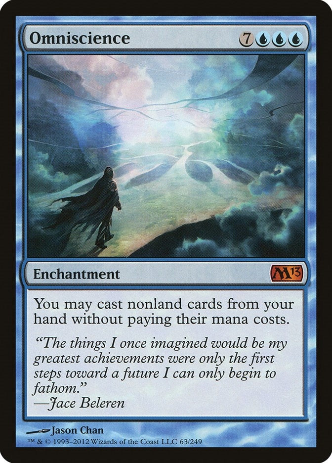 Image for Omniscience (63) [Magic 2013 (M13)] - Magic: The Gathering