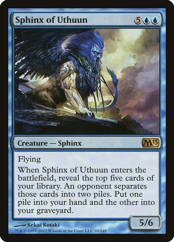 Image for Sphinx of Uthuun (69) [Magic 2013 (M13)] - Magic: The Gathering