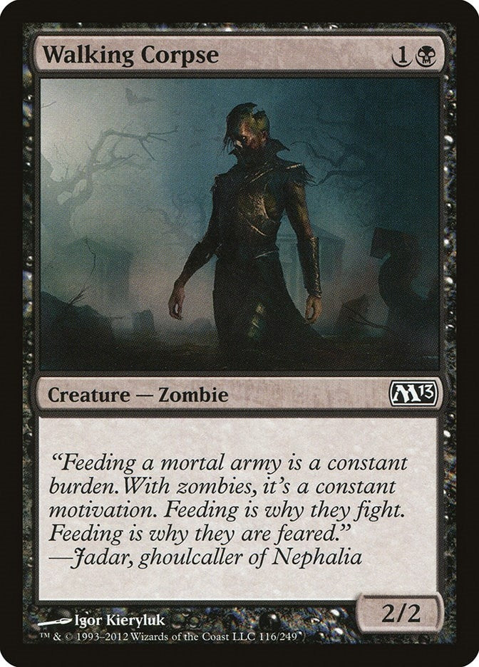 Image for Walking Corpse (116) [Magic 2013 (M13)] - Magic: The Gathering