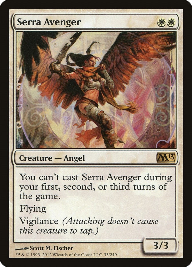 Image for Serra Avenger (33) [Magic 2013 (M13)] - Magic: The Gathering