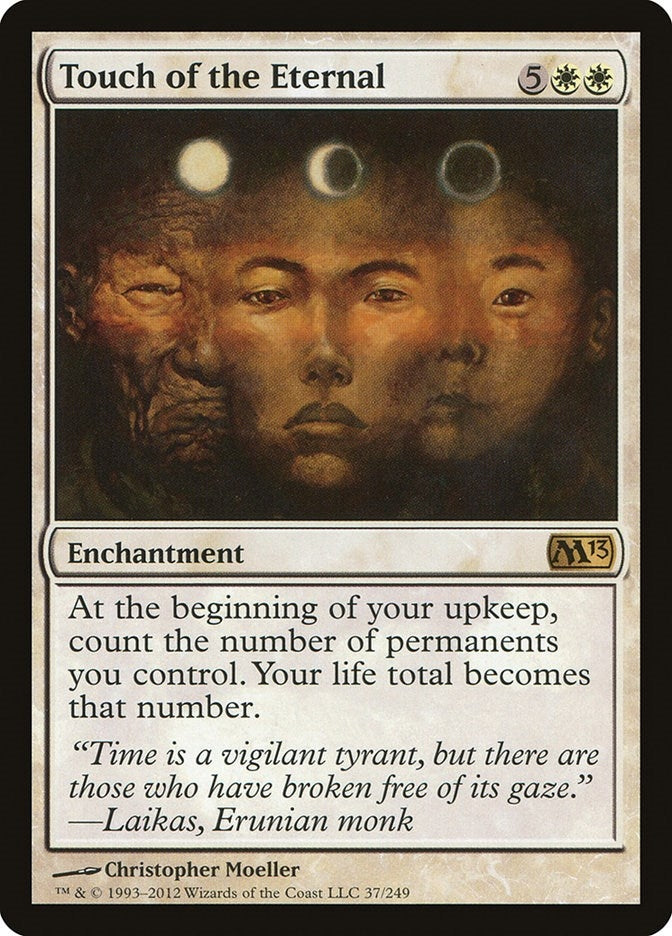 Image for Touch of the Eternal (37) [Magic 2013 (M13)] - Magic: The Gathering