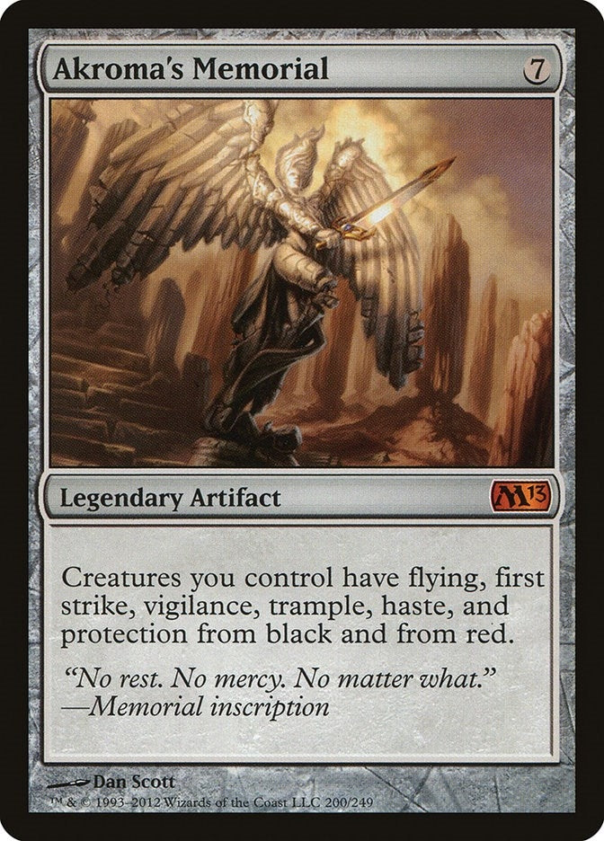 Image for Akroma's Memorial (200) [Magic 2013 (M13)] - Magic: The Gathering