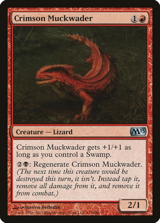 Image for Crimson Muckwader (127) [Magic 2013 (M13)] - Magic: The Gathering