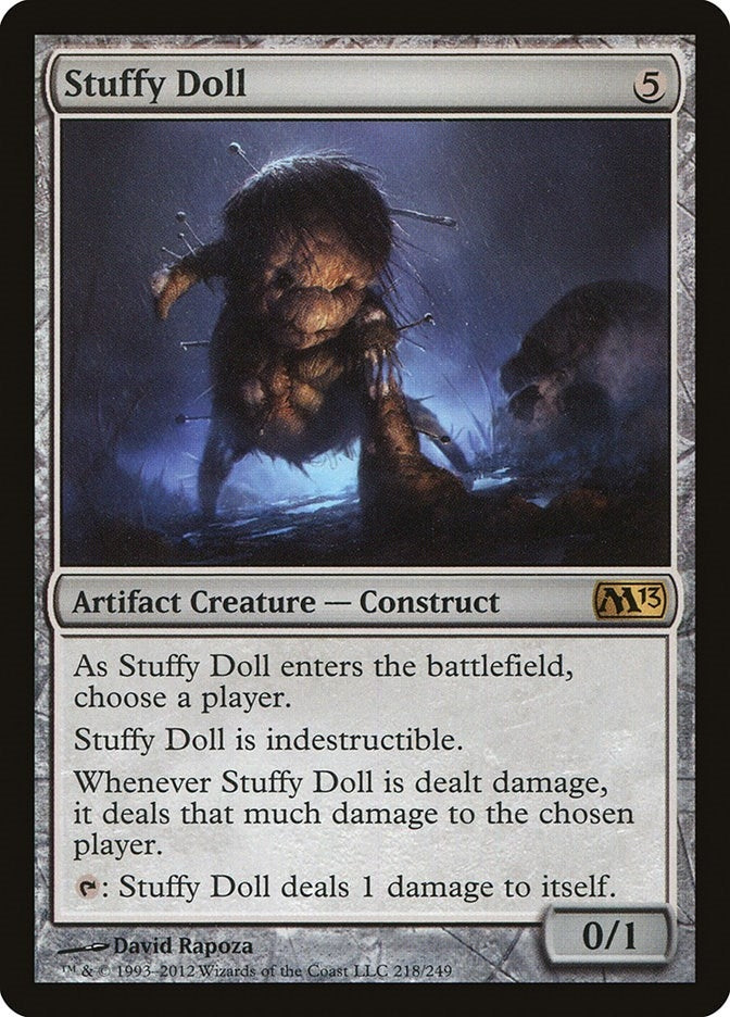 Image for Stuffy Doll (218) [Magic 2013 (M13)] - Magic: The Gathering