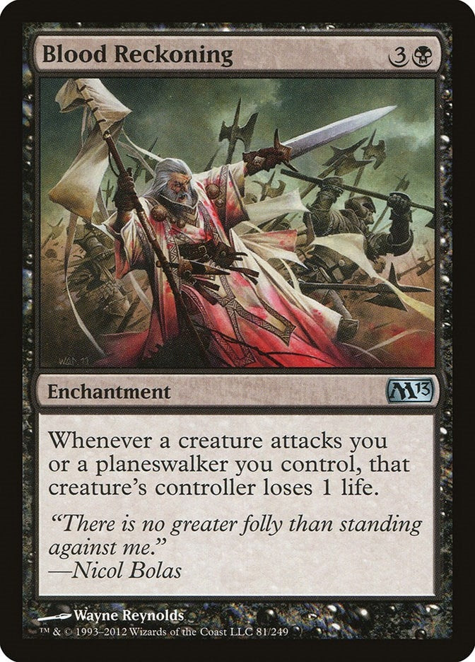 Image for Blood Reckoning (81) [Magic 2013 (M13)] - Magic: The Gathering