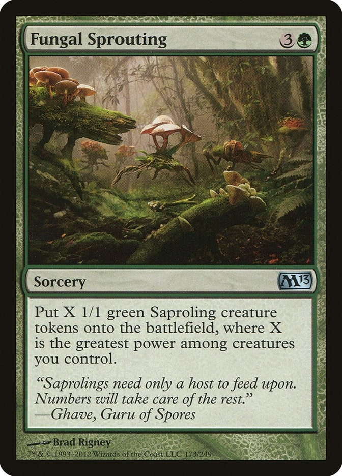 Image for Fungal Sprouting (173) [Magic 2013 (M13)] - Magic: The Gathering