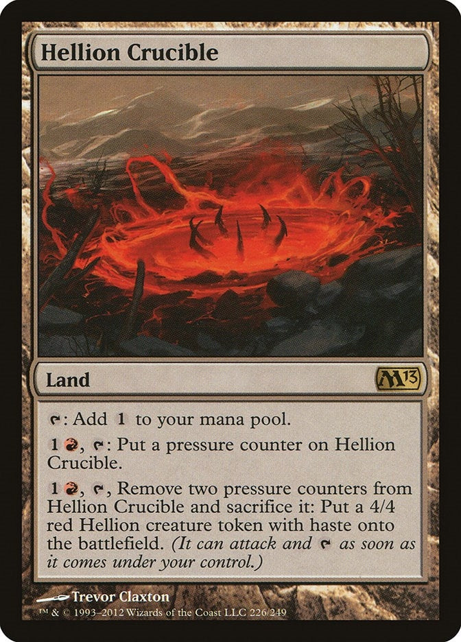 Image for Hellion Crucible (226) [Magic 2013 (M13)] - Magic: The Gathering