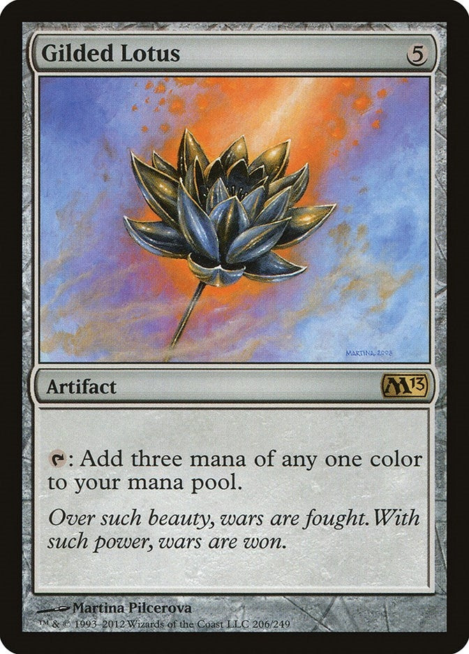 Image for Gilded Lotus (206) [Magic 2013 (M13)] - Magic: The Gathering