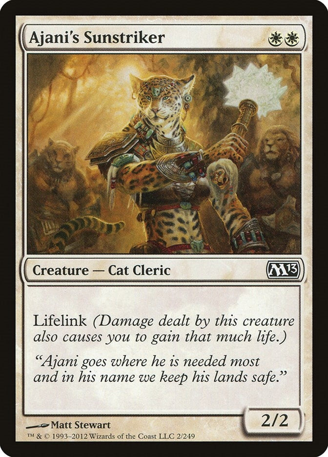 Image for Ajani's Sunstriker (2) [Magic 2013 (M13)] - Magic: The Gathering