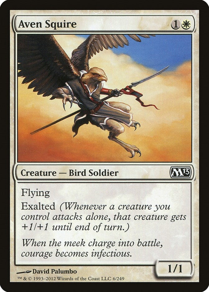 Image for Aven Squire (6) [Magic 2013 (M13)] - Magic: The Gathering