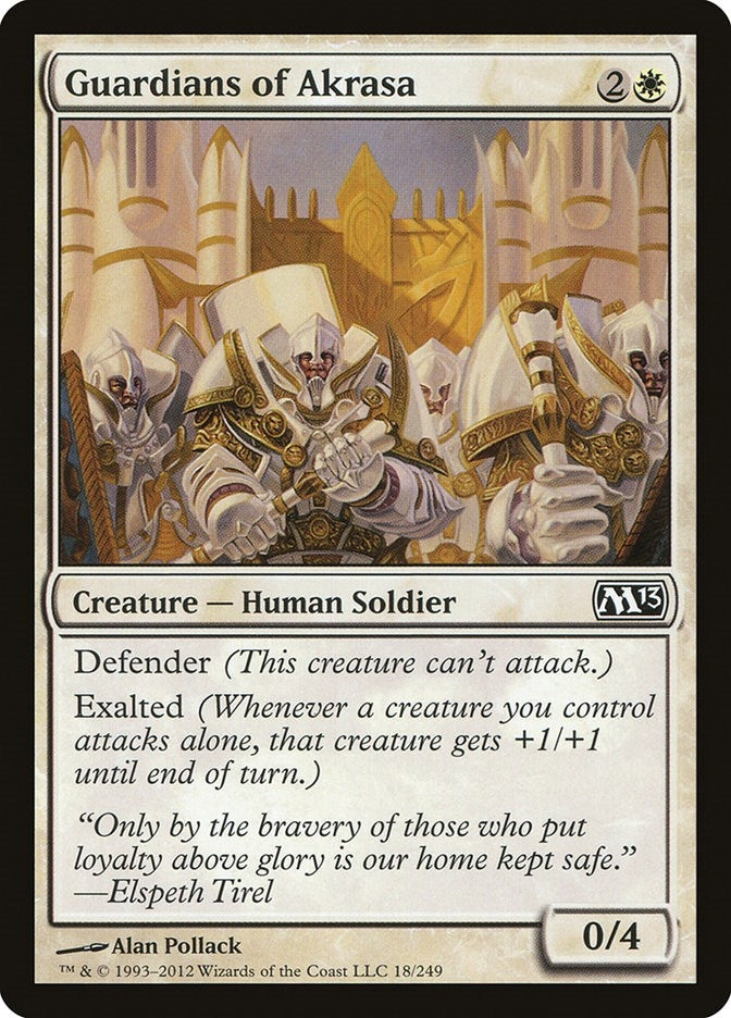 Image for Guardians of Akrasa (18) [Magic 2013 (M13)] - Magic: The Gathering