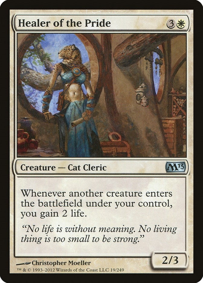 Image for Healer of the Pride (19) [Magic 2013 (M13)] - Magic: The Gathering