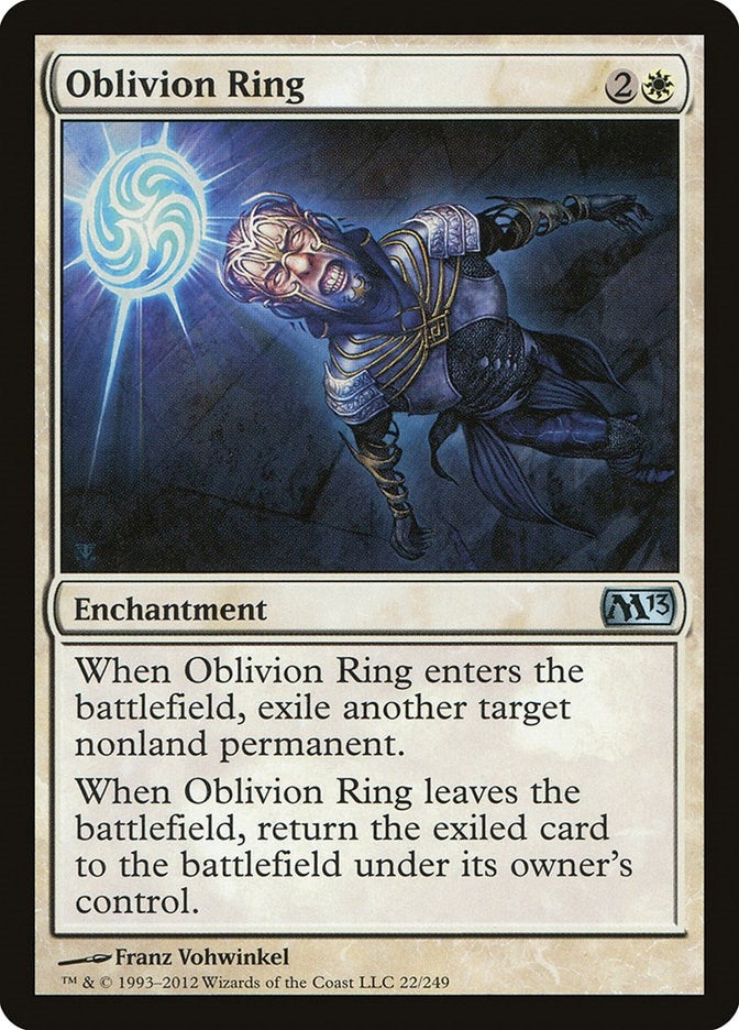 Image for Oblivion Ring (22) [Magic 2013 (M13)] - Magic: The Gathering