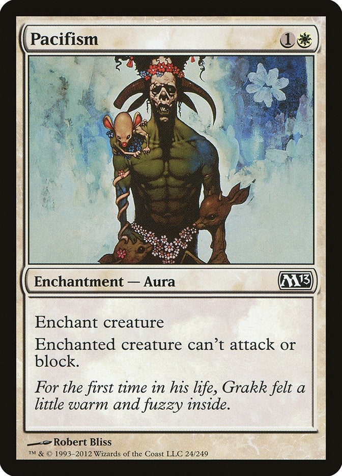 Image for Pacifism (24) [Magic 2013 (M13)] - Magic: The Gathering