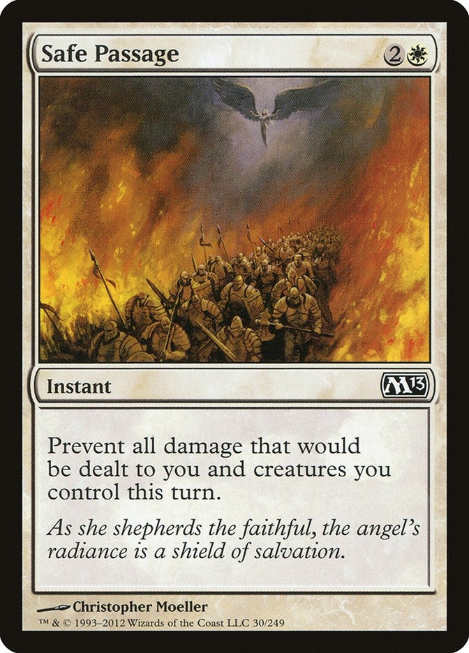 Image for Safe Passage (30) [Magic 2013 (M13)] - Magic: The Gathering