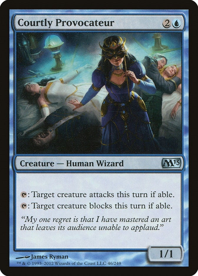 Image for Courtly Provocateur (46) [Magic 2013 (M13)] - Magic: The Gathering