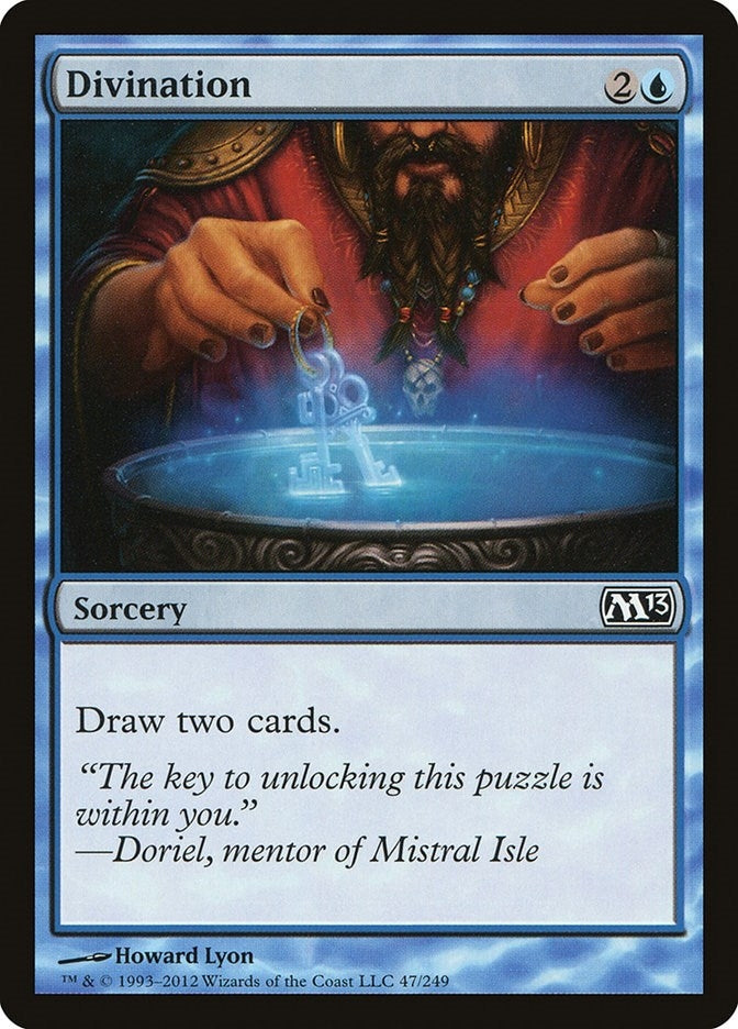 Image for Divination (47) [Magic 2013 (M13)] - Magic: The Gathering