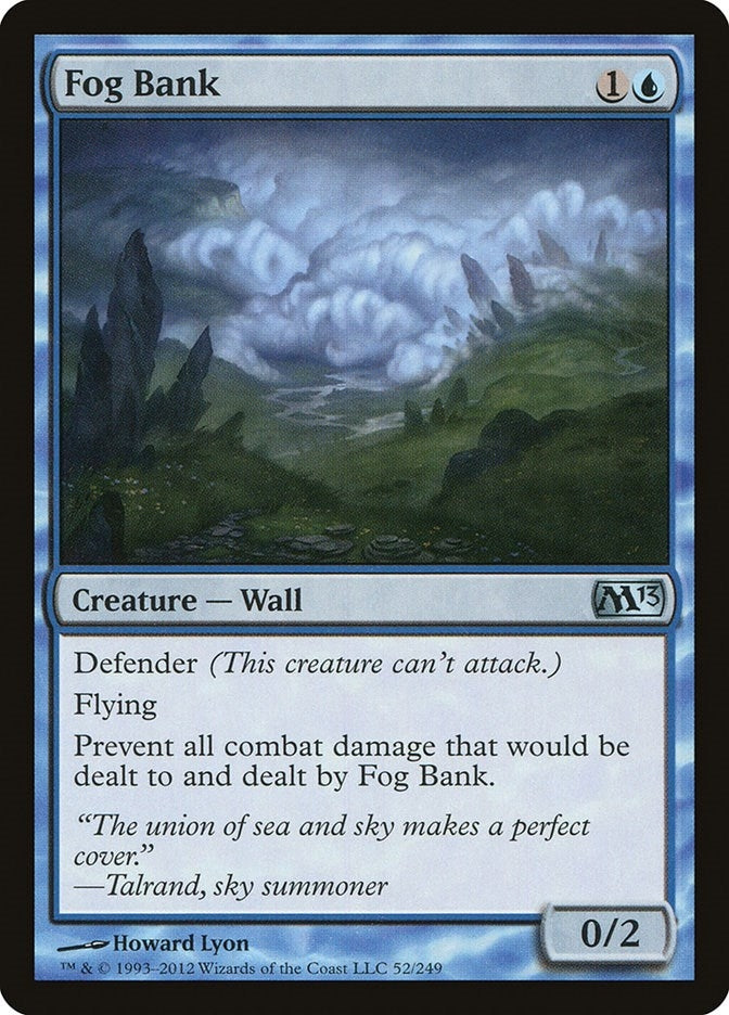 Image for Fog Bank (52) [Magic 2013 (M13)] - Magic: The Gathering
