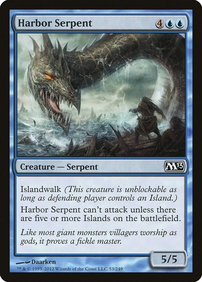 Image for Harbor Serpent (53) [Magic 2013 (M13)] - Magic: The Gathering