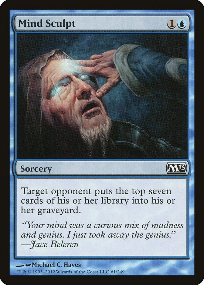 Image for Mind Sculpt (61) [Magic 2013 (M13)] - Magic: The Gathering