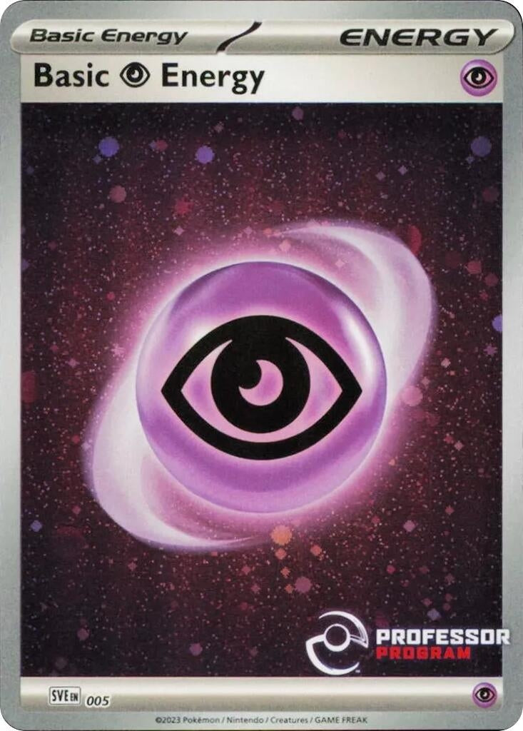Image for Psychic Energy (2023) (005) [Professor Program Promos] - Pokemon